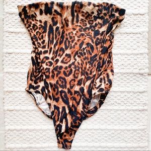 animal print bodysuit